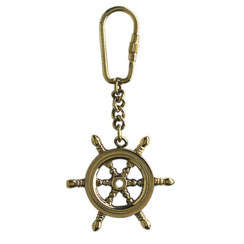 Ship's Wheel Keyring - from Nauticalia