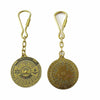 Brass 40-year Calendar Keyring - from Nauticalia