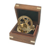 Quarter-size Dollond Portable Sundial - from Nauticalia
