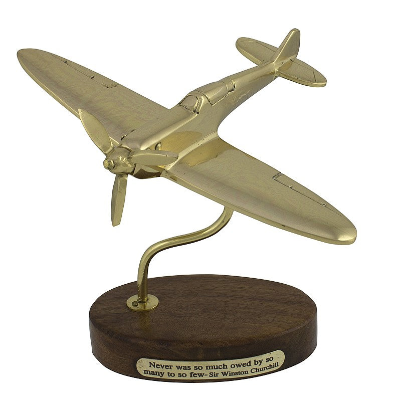Solid Brass Spitfire - from Nauticalia