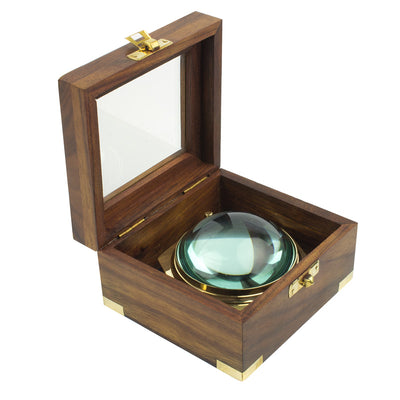 Domed Tripod Magnifier in Presentation Box - from Nauticalia