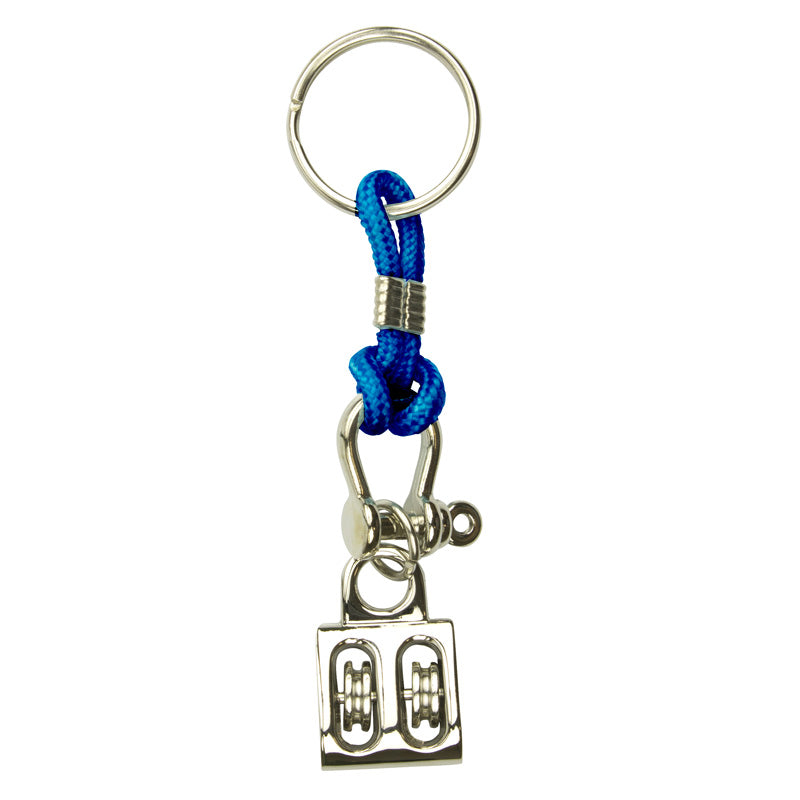 Chrome Propeller Keyring