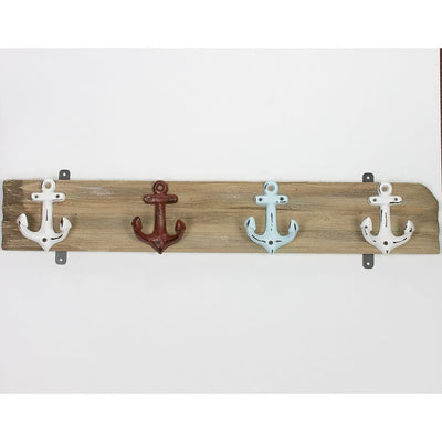 Four Anchor Coathook Board, 60cm - from Nauticalia