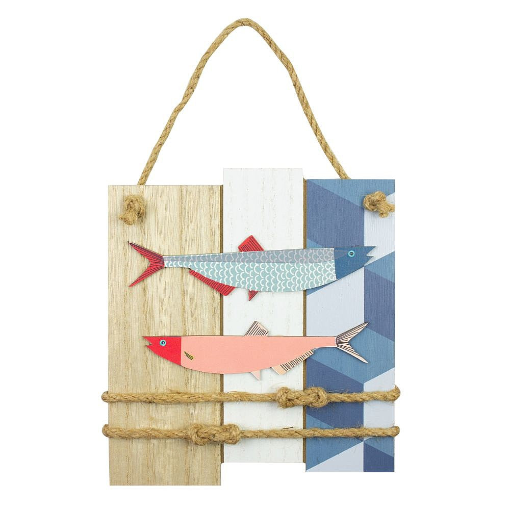 Fish mosaic picture, 18x20cm - from Nauticalia
