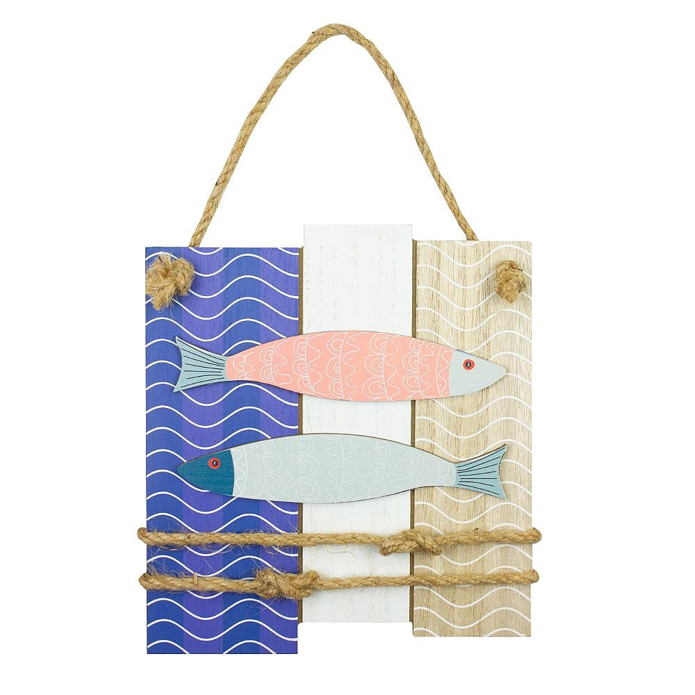 Fish mosaic picture, 18x20cm - from Nauticalia