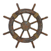 Rust-effect Ship's Wheel - from Nauticalia