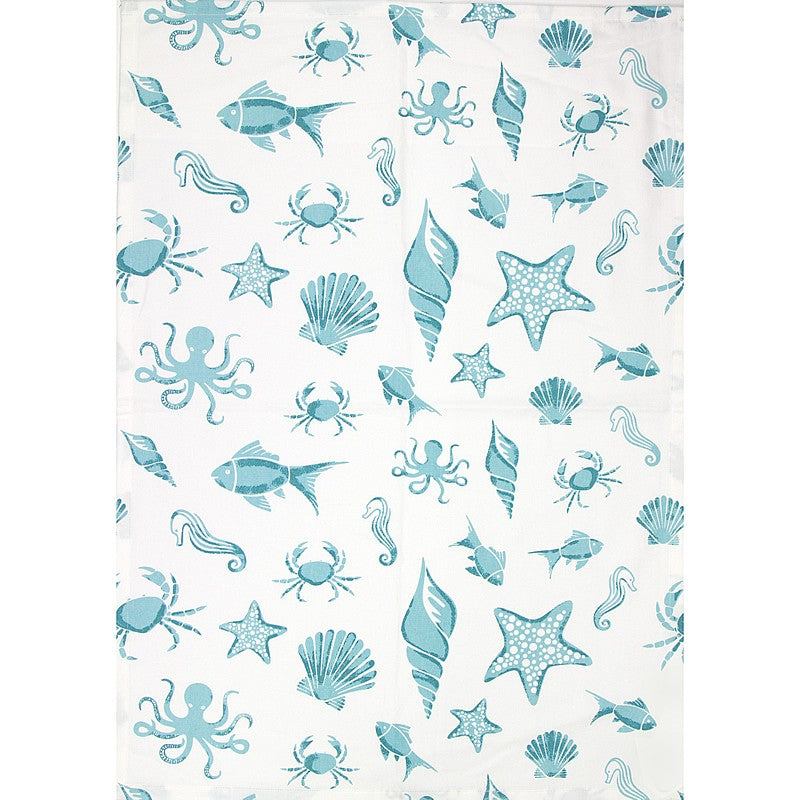 Sealife Tea Towel