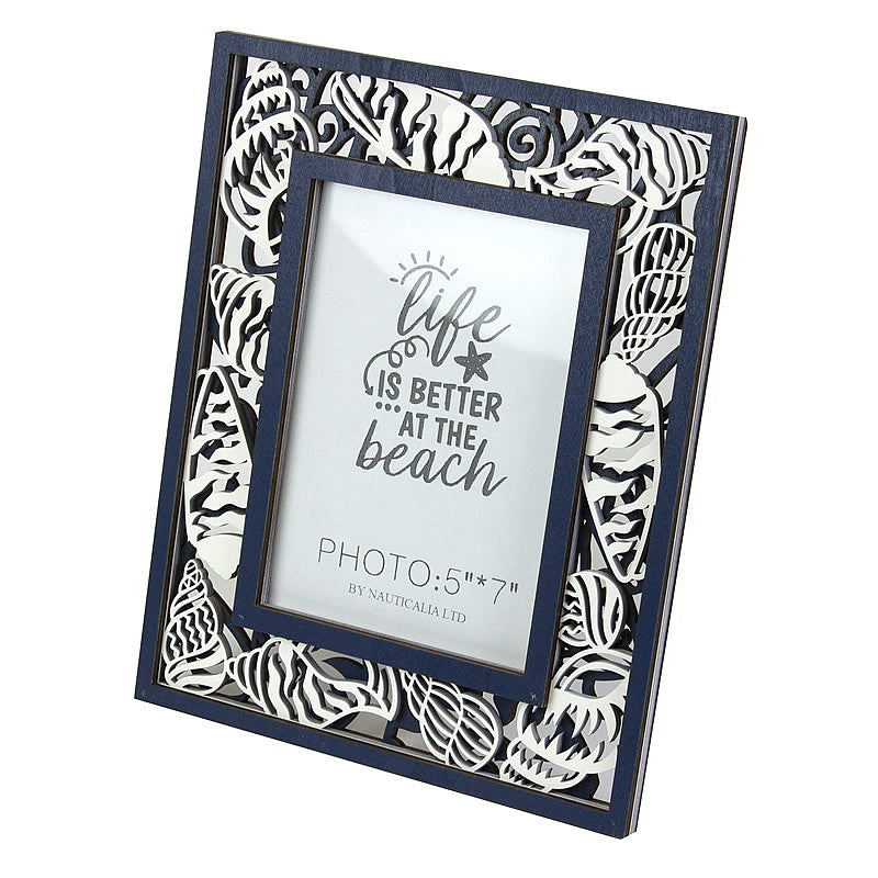 Photo Frame with Shells