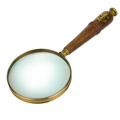 Wood & Brass Magnifying Glass - from Nauticalia