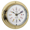 "Clipper" Code Flag Clock