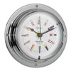 "Clipper" Code Flag Clock