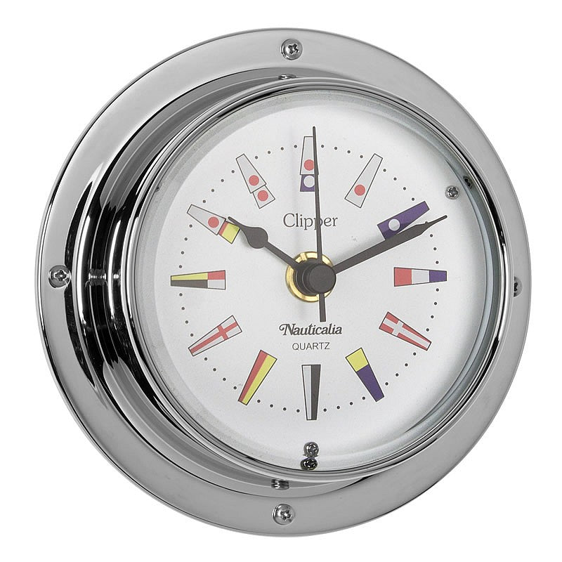 "Clipper" Code Flag Clock