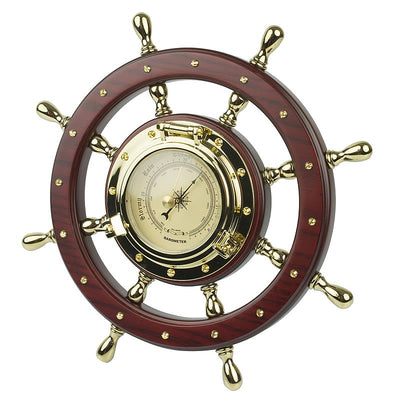 Brass Ship's Wheel Instruments