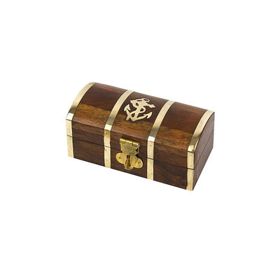 Treasure Chest with Anchor Motif