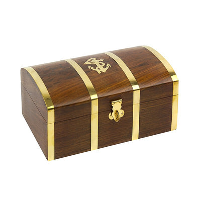 Treasure Chest with Anchor Motif