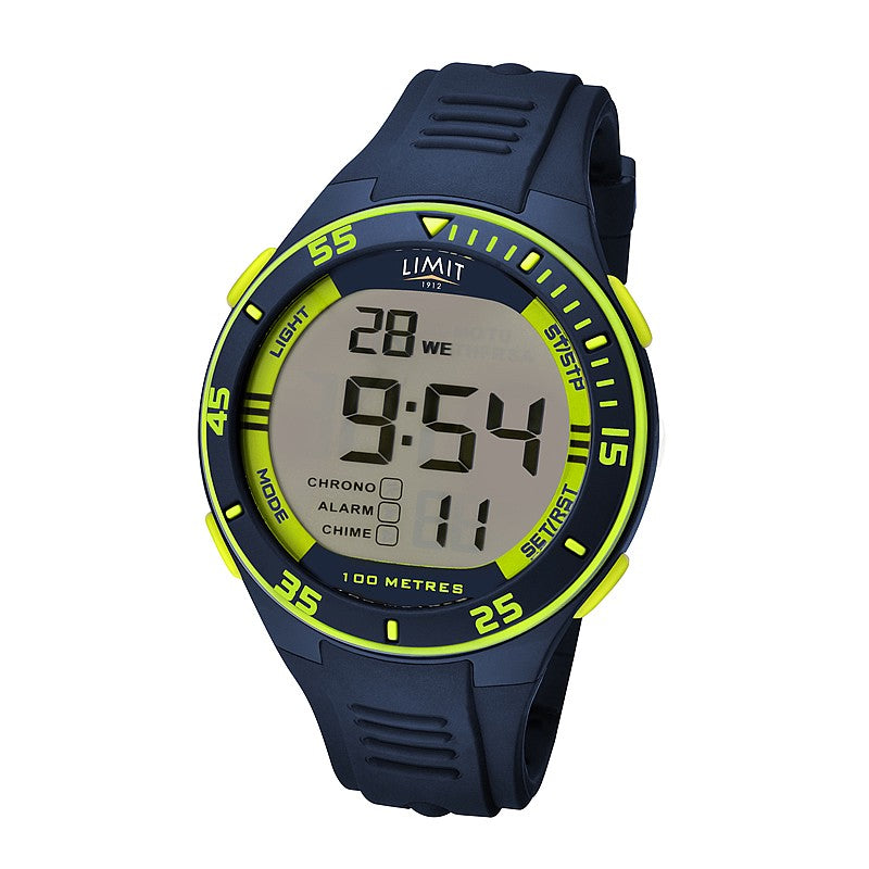 Limit Men's Digital Sports Watch - from Nauticalia