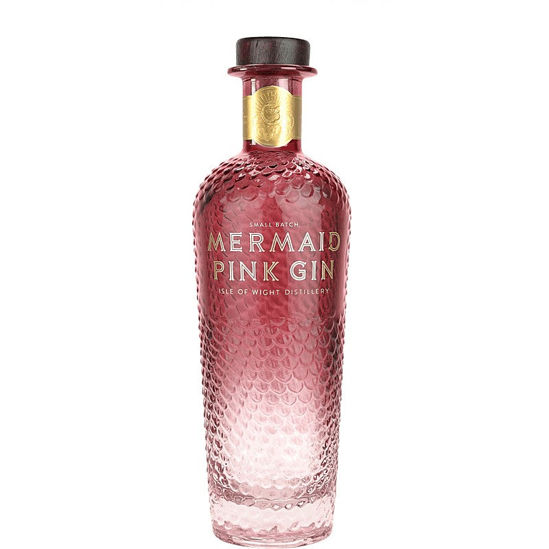 Isle of Wight Mermaid Pink Gin - from Nauticalia