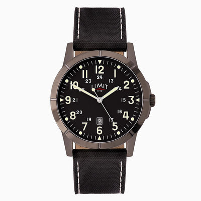 Limit Airman Watch, black - from Nauticalia