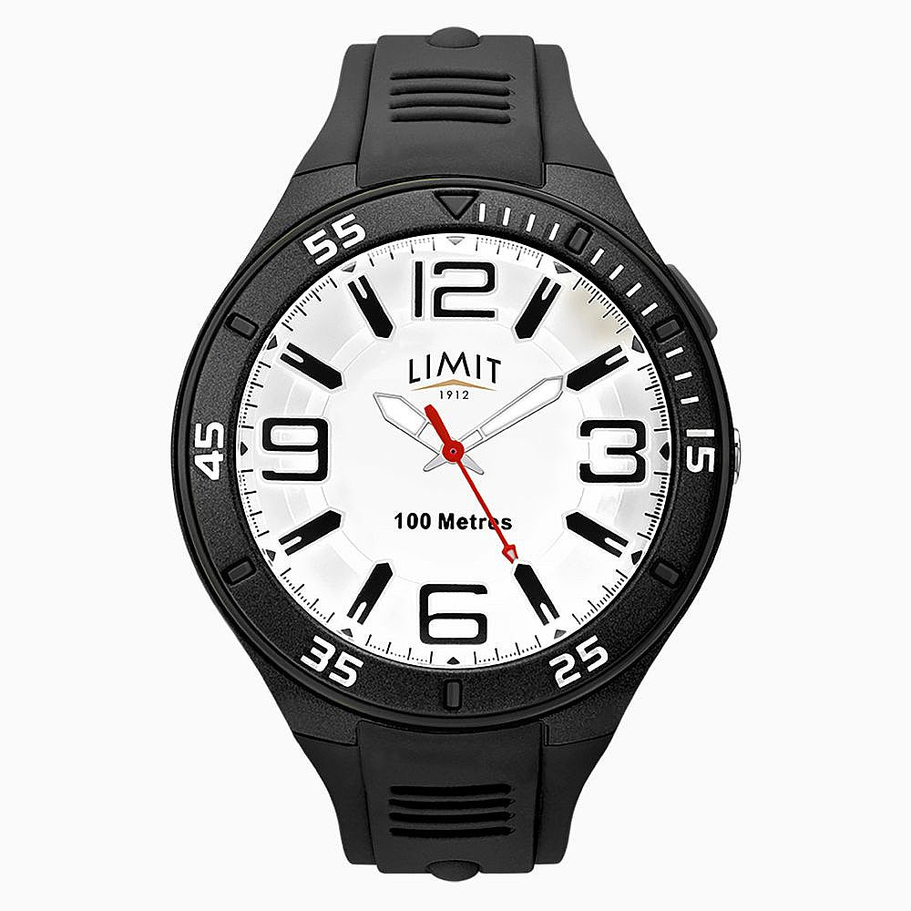 Limit Sports Watch, black/white - from Nauticalia