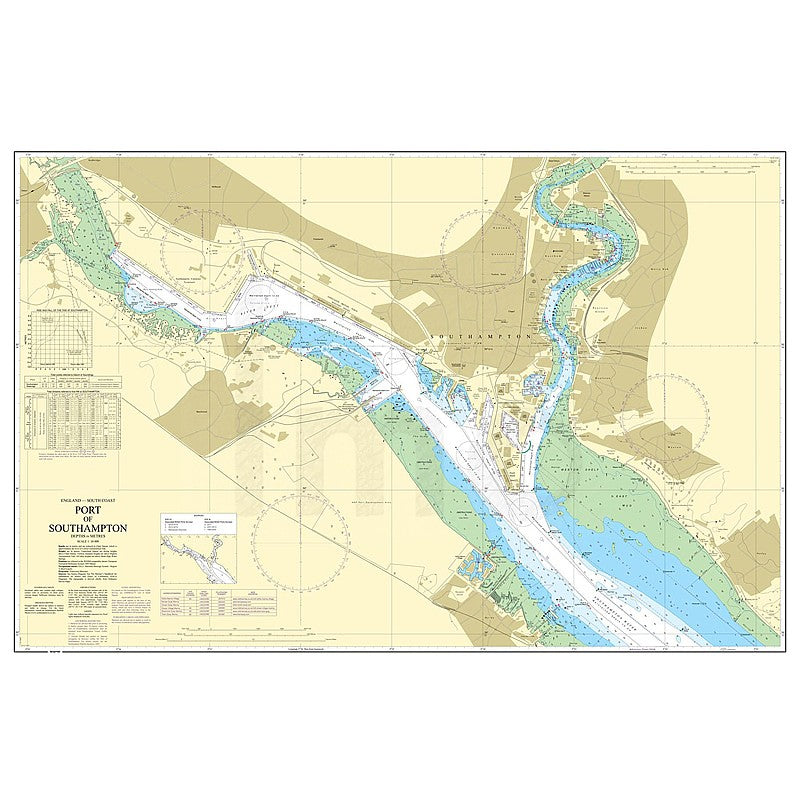 Admiralty Chart Prints 2041 - Port of Southampton