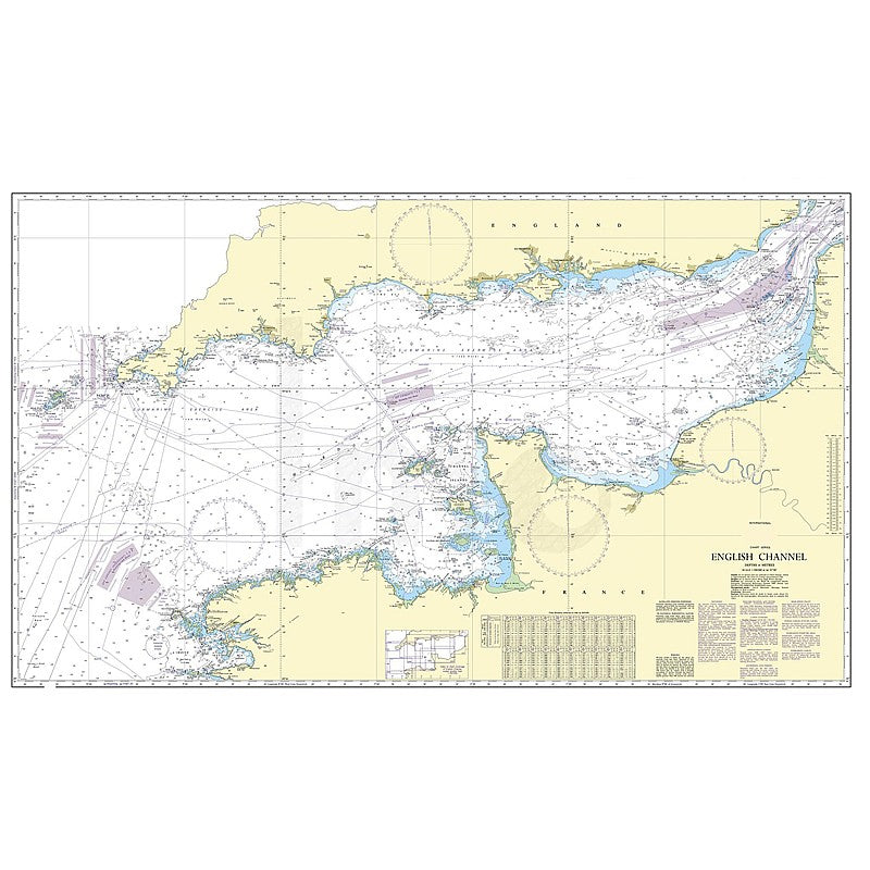 Admiralty Chart Prints 2675 - English Channel – Nauticalia