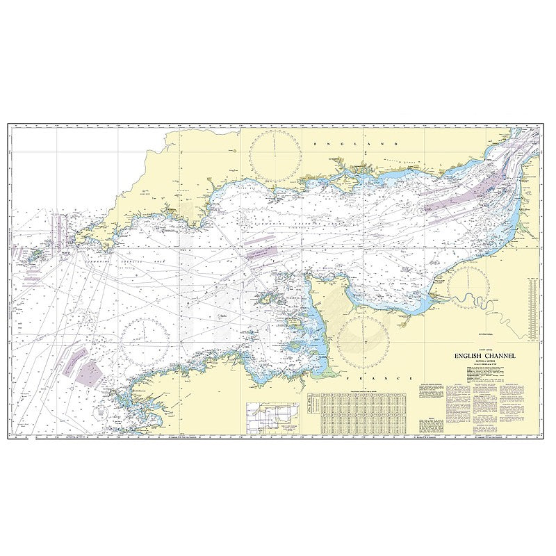 Admiralty Chart Prints 2675 - English Channel