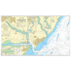 Admiralty Chart Prints 2693 - Approaches to Felixstowe, Harwich and Ipswich with the Rivers Stour, Orwell and Deben