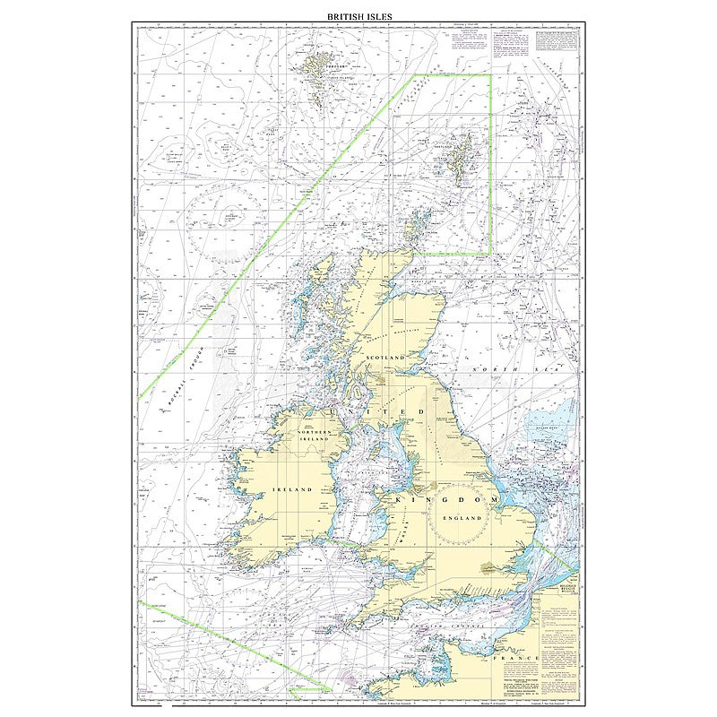 Admiralty Chart Prints 2010 - Morecambe Bay and Approaches