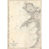 Vintage Nautical Chart - Admiralty Chart 1411 - New Quay to Holyhead