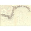 Vintage Nautical Chart - Admiralty Chart 2620 - Eddystone to Portland